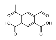 4,6-diacetylbenzene-1,3-dicarboxylic acid Structure