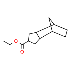 ethyl octahydro-4,7-methano-1H-indene-2-carboxylate结构式