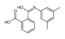 2-[(3,5-dimethylphenyl)carbamoyl]benzoic acid结构式