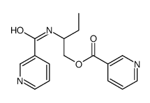 2-(pyridine-3-carbonylamino)butyl pyridine-3-carboxylate Structure