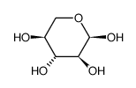 alpha-L-Xylopyranose (9CI) Structure