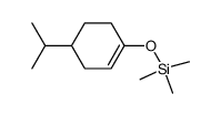 (4-isopropylcyclohex-1-enyloxy)trimethylsilane Structure