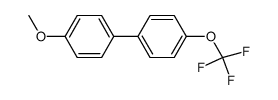 4-methoxy-4'-(trifluoromethoxy)biphenyl Structure