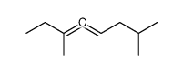 3,7-dimethyl-3,4-octadiene Structure