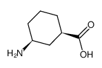 (1R,3S)-3-氨基环己烷甲酸结构式