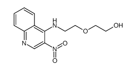 2-{2-[(3-nitroquinolin-4-yl)amino]ethoxy}ethanol Structure