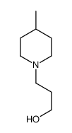 3-(4-methylpiperidin-1-yl)propan-1-ol结构式