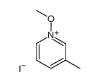 N-methoxy-3-methylpyridine iodide Structure