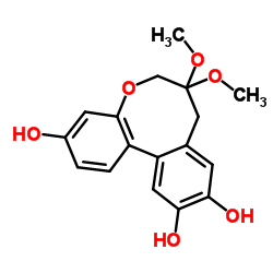 苏木素A二甲缩醛结构式