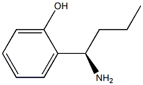 2-((1R)-1-AMINOBUTYL)PHENOL Structure