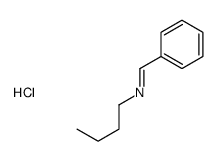 N-butyl-1-phenylmethanimine,hydrochloride结构式