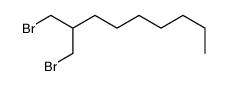 1-bromo-2-(bromomethyl)nonane结构式