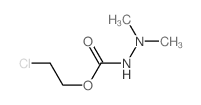 2-chloroethyl N-dimethylaminocarbamate structure