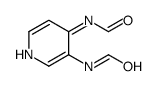 N,N'-3,4-Pyridinediyldiformamide Structure