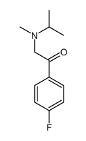 1-(4-fluorophenyl)-2-[methyl(propan-2-yl)amino]ethanone Structure