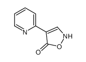 5(2H)-Isoxazolone,4-(2-pyridinyl)-(9CI) structure