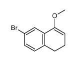 6-bromo-4-methoxy-1,2-dihydronaphthalene结构式