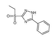 5-ethylsulfonyl-3-phenyl-1H-1,2,4-triazole Structure