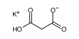 PROPANEDIOIC ACID MONOPOTASSIUM SALT结构式