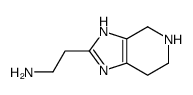 2-(4,5,6,7-tetrahydro-3H-imidazo[4,5-c]pyridin-2-yl)ethanamine Structure