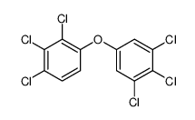 Benzene, 1,2,3-trichloro-4-(3,4,5-trichlorophenoxy) Structure