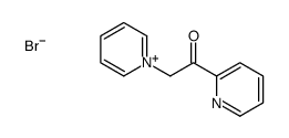 2-pyridin-1-ium-1-yl-1-pyridin-2-ylethanone,bromide Structure