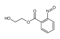 2-nitroso-benzoic acid-(2-hydroxy-ethyl ester) Structure