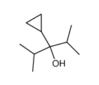 3-cyclopropyl-2,4-dimethyl-pentan-3-ol Structure