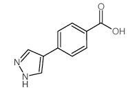 4-(1H-PYRAZOL-4-YL)BENZOIC ACID picture