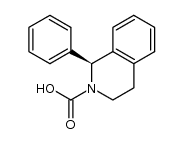 (S)-1,2,3,4-tetrahydro-1-phenyl-isoquinoline-2-carboxylic acid Structure