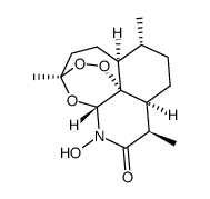 N-羟基-11-氮杂青蒿素结构式