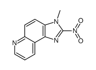 3-Methyl-2-nitro-3H-imidazo[4,5-F]quinoline Structure