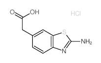 (2-Amino-benzothiazol-6-yl)-acetic acid hydrochloride picture