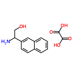 2-AMINO-2-(2-NAPHTHYL)ETHANOL OXALATE Structure