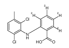 Meclofenamic acid-d4结构式