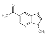 1-(3-Methyl-3H-imidazo[4,5-b]pyridin-6-yl)ethanone structure