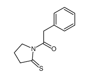 2-Pyrrolidinethione,1-(phenylacetyl)- (9CI) structure