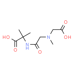 Alanine,N-[N-(carboxymethyl)-N-methylglycyl]-2-methyl- (9CI) structure