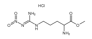 NG-nitro-L-Arg-OMe*HCl Structure