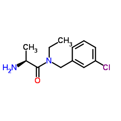 N-(3-Chlorobenzyl)-N-ethyl-L-alaninamide Structure