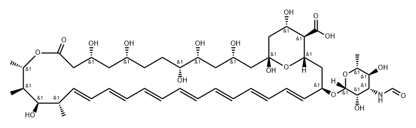 Amphotericin B, N-formyl- structure