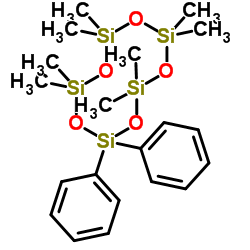 2,2,4,4,6,6,8,8-Octamethyl-10,10-diphenyl-1,3,5,7,9,2,4,6,8,10-pentoxapentasilecane Structure