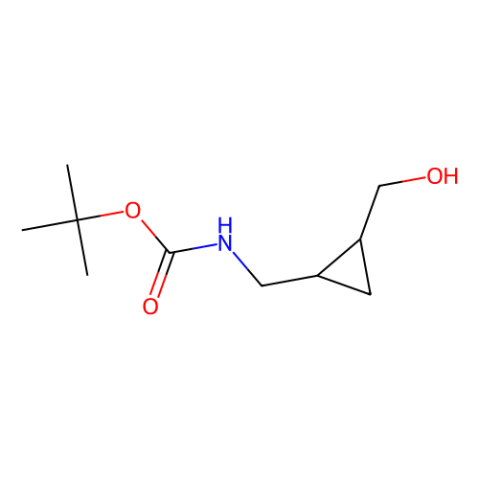 cis-2-(N-BOC-aminomethyl)-cyclopropanemethanol picture