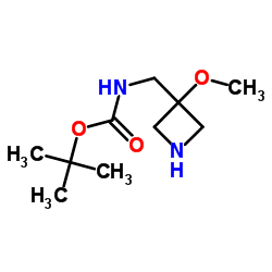 3-(Boc-aminomethyl)-3-methoxyazetidine图片