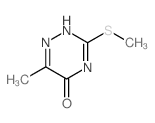 1,2,4-Triazin-5(2H)-one,6-methyl-3-(methylthio)- picture