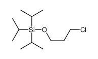 3-chloropropoxy-tri(propan-2-yl)silane Structure