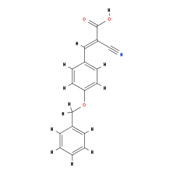 4-苄氧基-α-氰基肉桂酸图片