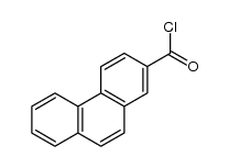 phenanthrene-2-carbonyl chloride Structure