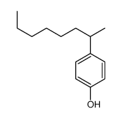 p-(1-methylheptyl)phenol structure