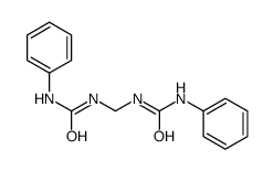 1-phenyl-3-[(phenylcarbamoylamino)methyl]urea Structure